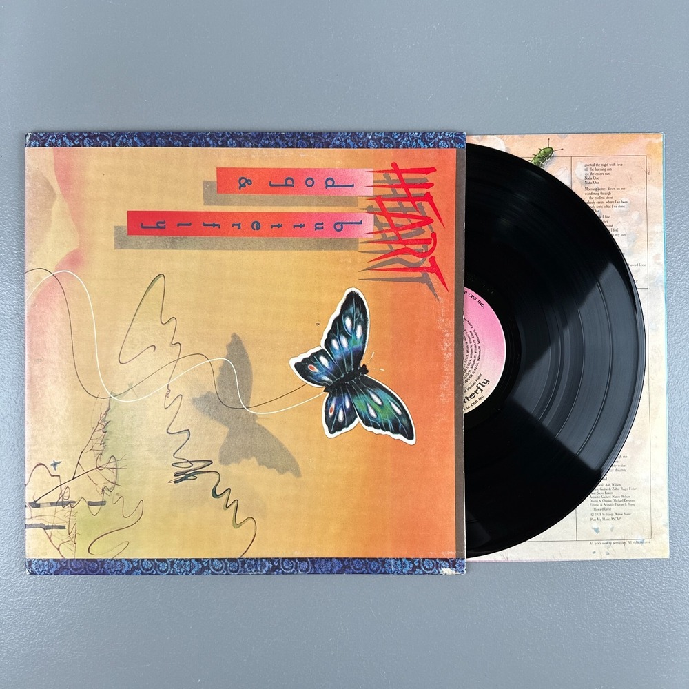 Heart Dog & Butterfly Album Vinyl Record LP 1978 Portrait Gatefold PBL-35555-IA - Picture 1 of 15